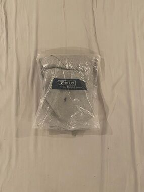 Ralph Lauren Gray Sweatshirt with Navy Tag